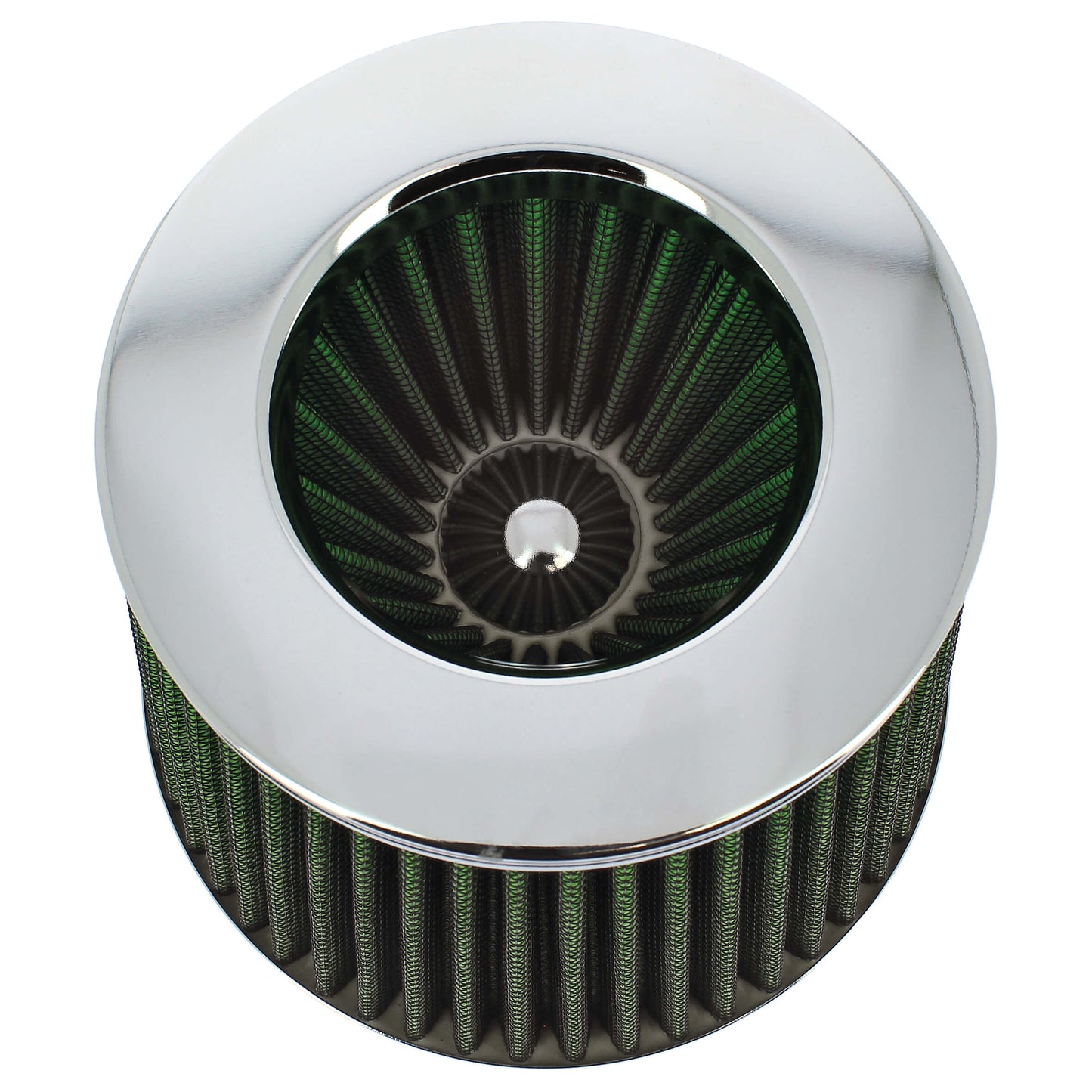 Filtro de Ar SWISS DRIVE " Stream Air " Universal C/ Adaptador Verde