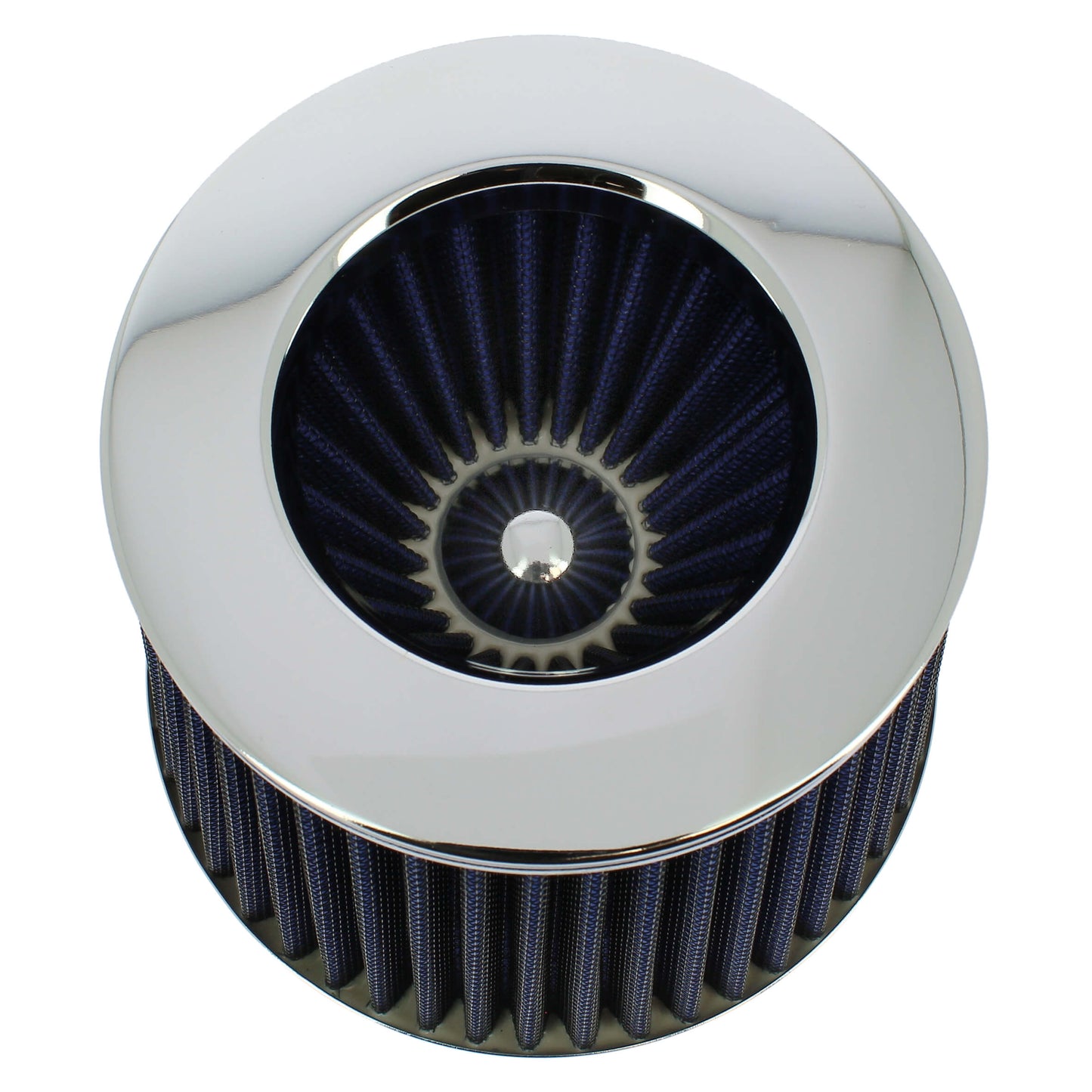 Filtro de Ar SWISS DRIVE" Stream Air " Universal C/ Adaptador Azul Escuro