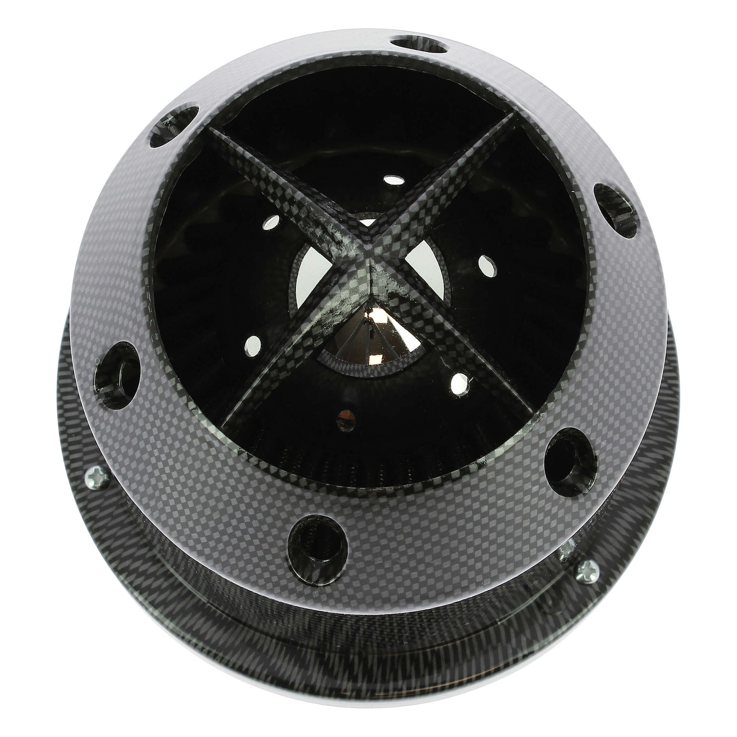 Filtro de Ar SWISS DRIVE" Classic " Carbon Look Universal  C/ Adaptador