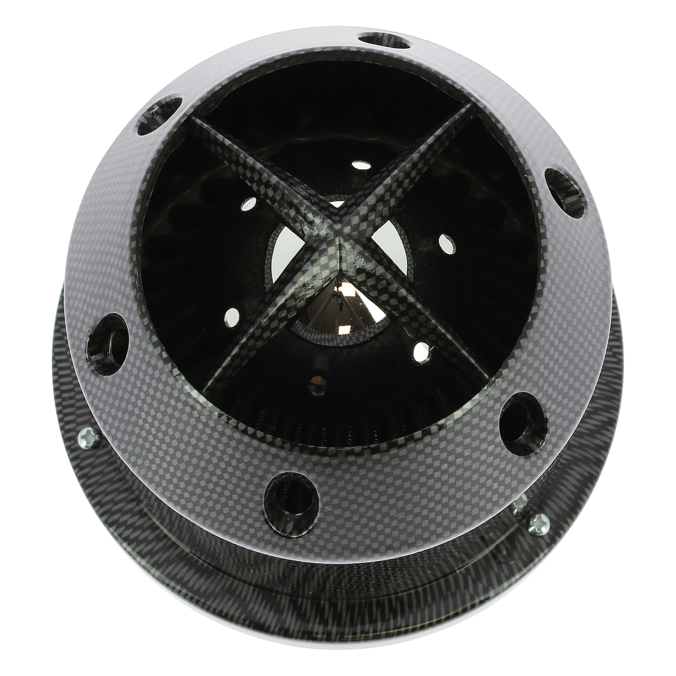 Filtro de Ar " Classic " Carbon Look UNV C/ Adaptador