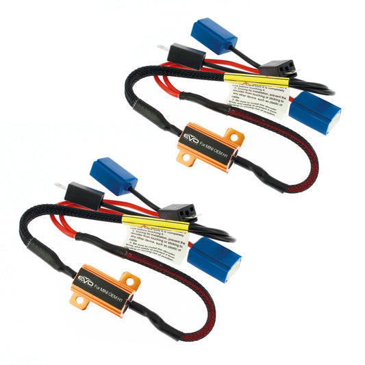 Cabo Conversor EVO P/ Kit Lâmpadas H1  2 Peças