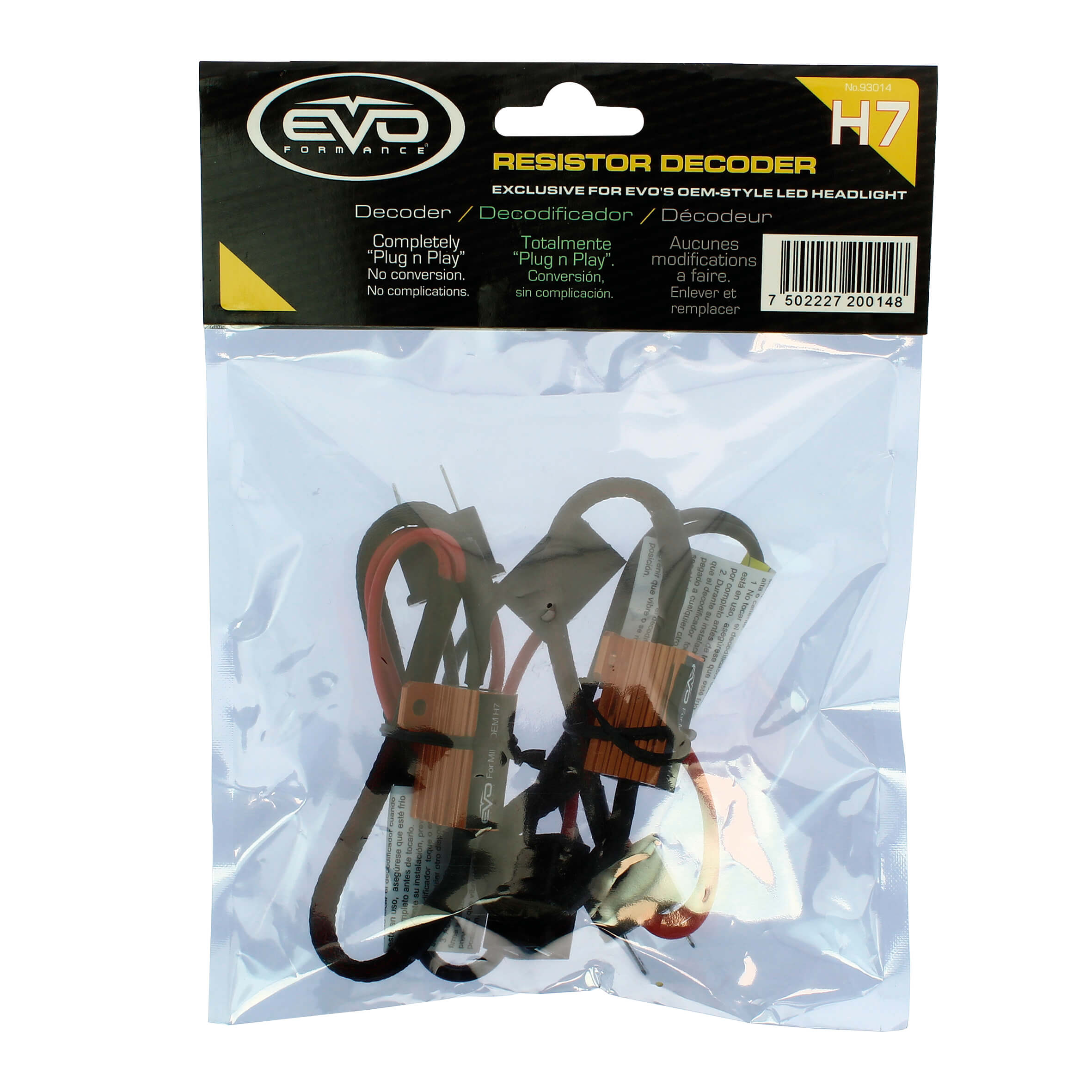 Cabo Conversor P/ Kit Lâmpada H7   2UND