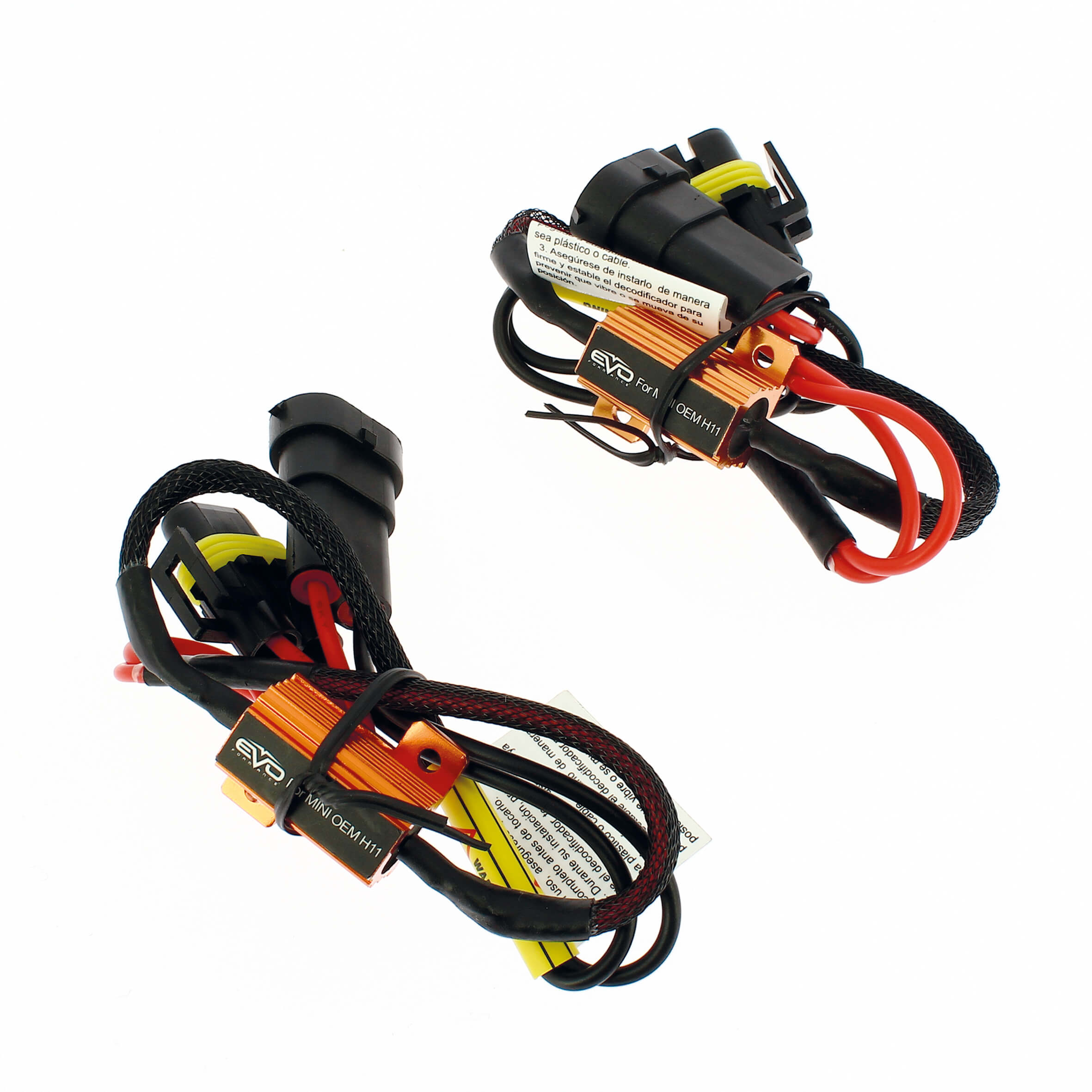 Cabo Conversor para KIT Lâmpadas H11  2 Peças