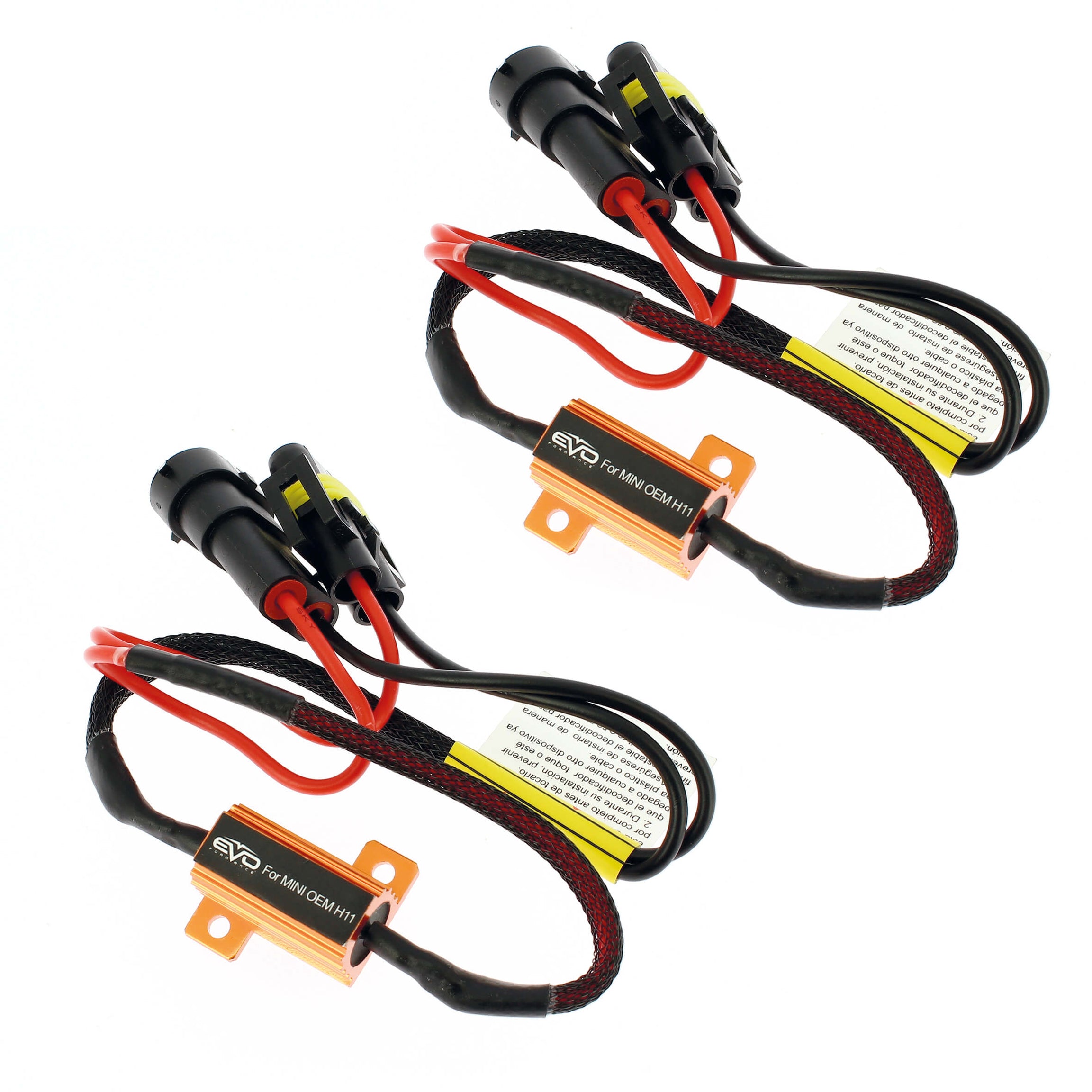 Cabo Conversor para KIT Lâmpadas H11  2 Peças