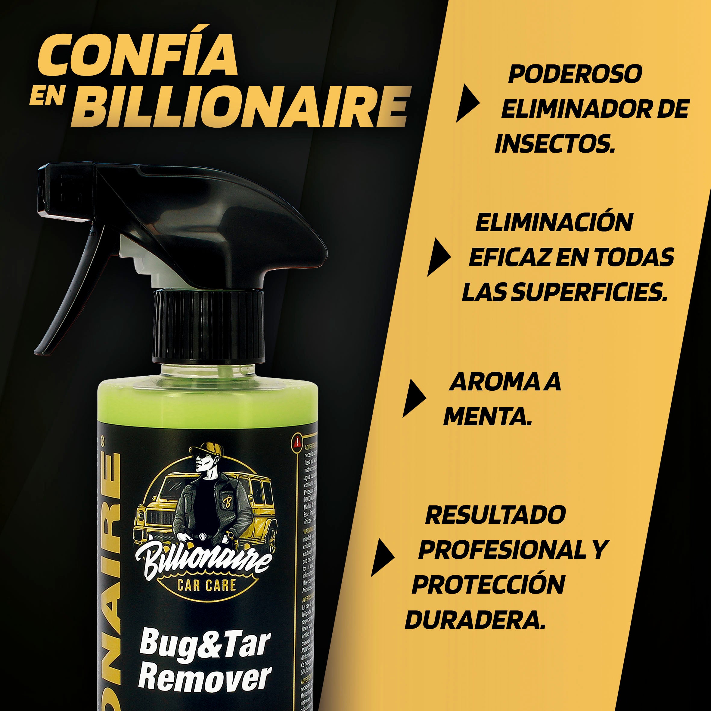 Removedor de Injetos BILLIONAIRE 500ml