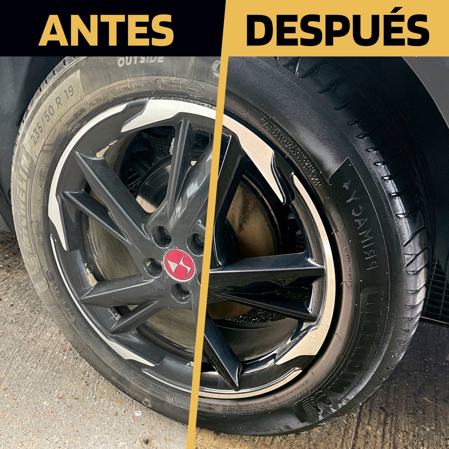 Limpa Pneus Alto Brilho BILLIONAIRE 500ml