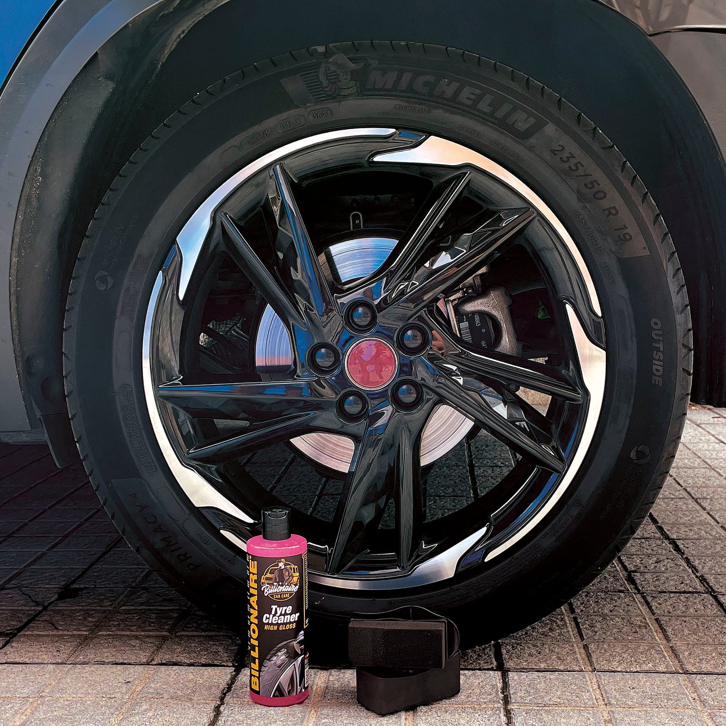 Limpa Pneus Alto Brilho BILLIONAIRE 500ml