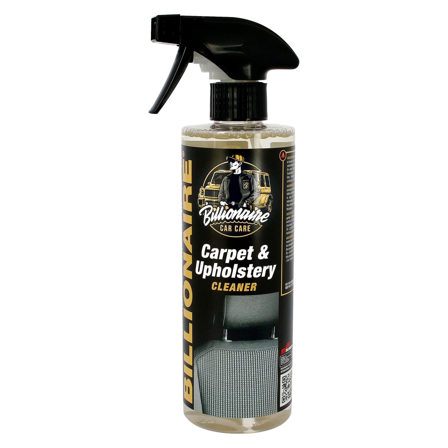 Limpa Estofos e Alcatifa BILLIONAIRE 500ml