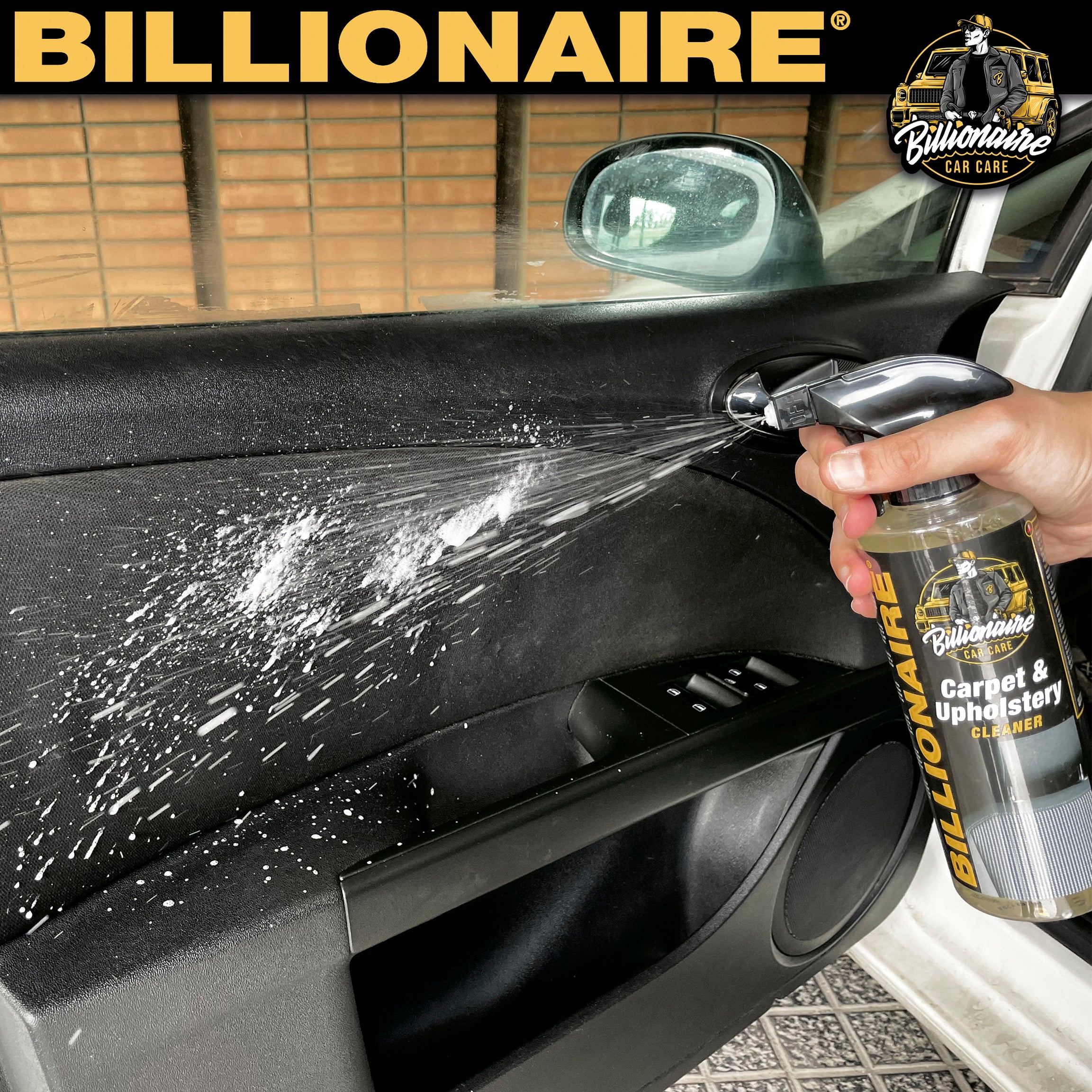 Limpa Estofos e Alcatifa BILLIONAIRE 500ml