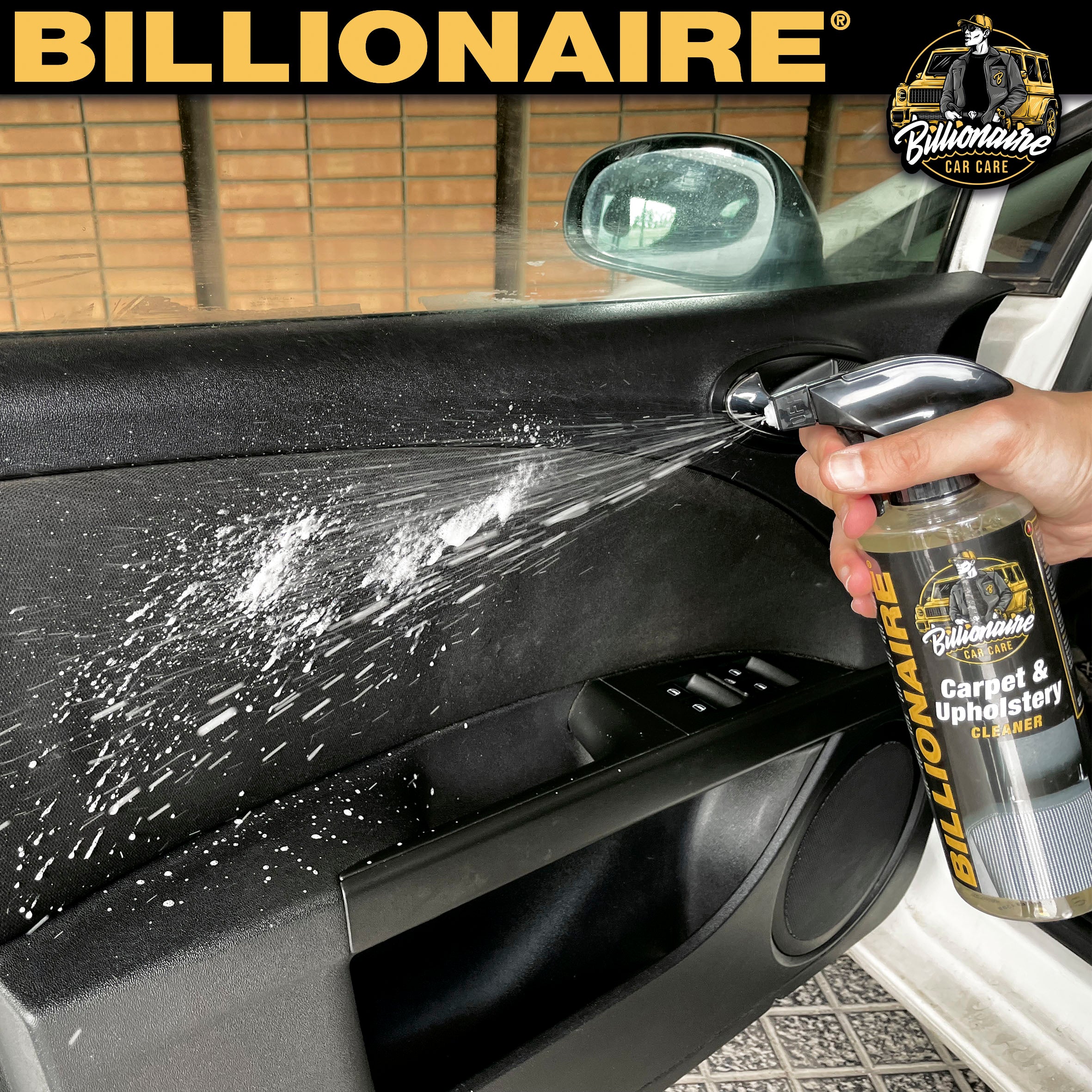 Limpa Estofos e Alcatifa BILLIONAIRE 500ml