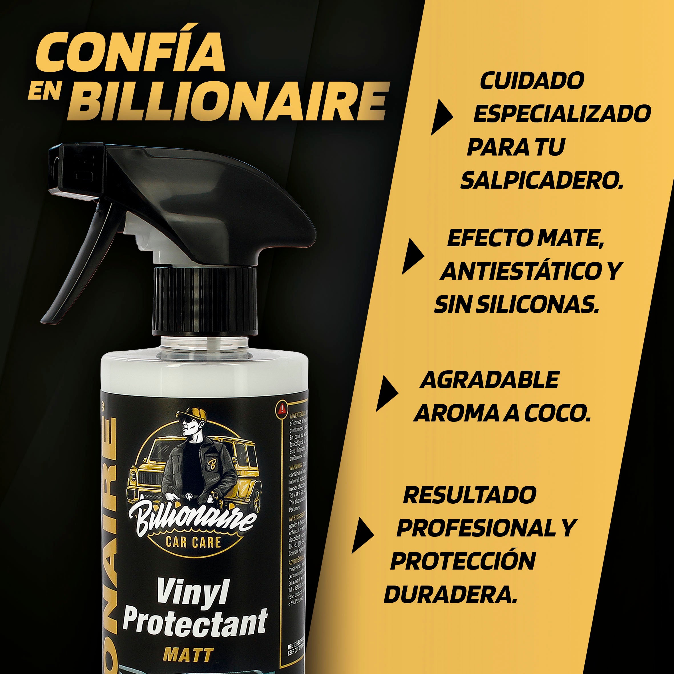 Limpa Tablier Mate BILLIONAIRE 500ml