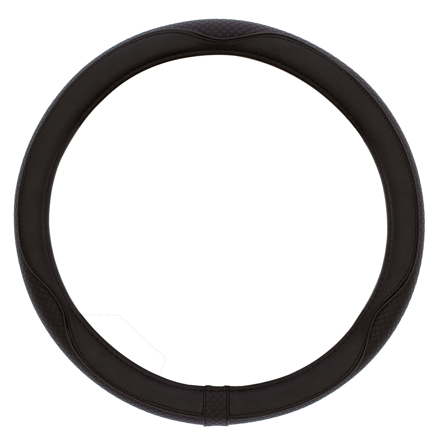 Capa de Volante AUTO "SWISS DRIVE" Tamanho M Preta 37-39 cm