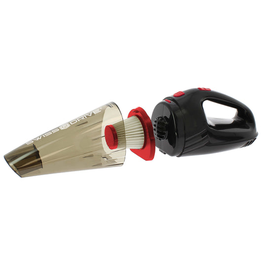 Aspirador Portátil Limpeza a Seco/ Molhado Filtro HEPA  120W 12V SWISS DRIVE