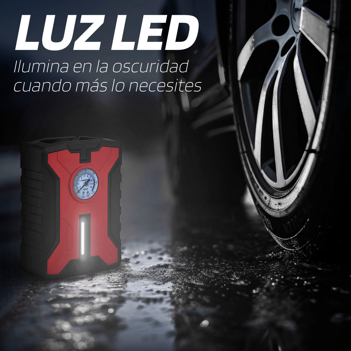 Compressor de Ar Pneus Analógico SWISS DRIVE 12V 10BAR/ 150PSI 12V