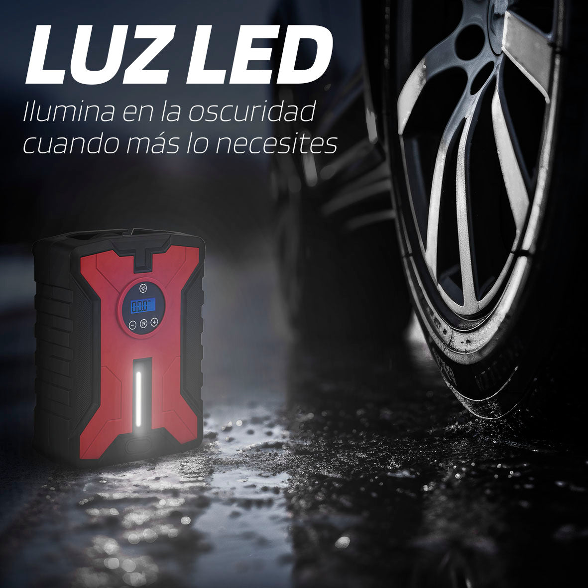 Compressor AR Pneus Digital  SWISS DRIVE 12V 10 BAR/ 150 PSI