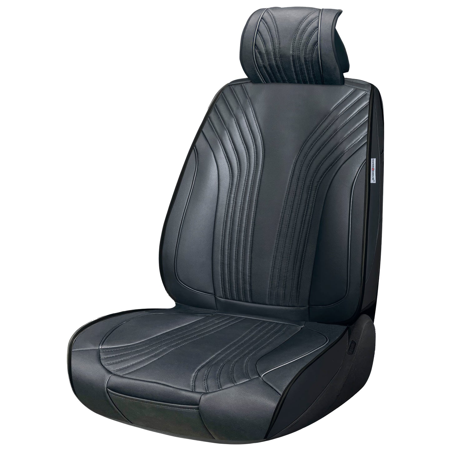 Esteira Banco AUTO " SWISS DRIVE" Preto  1 PC