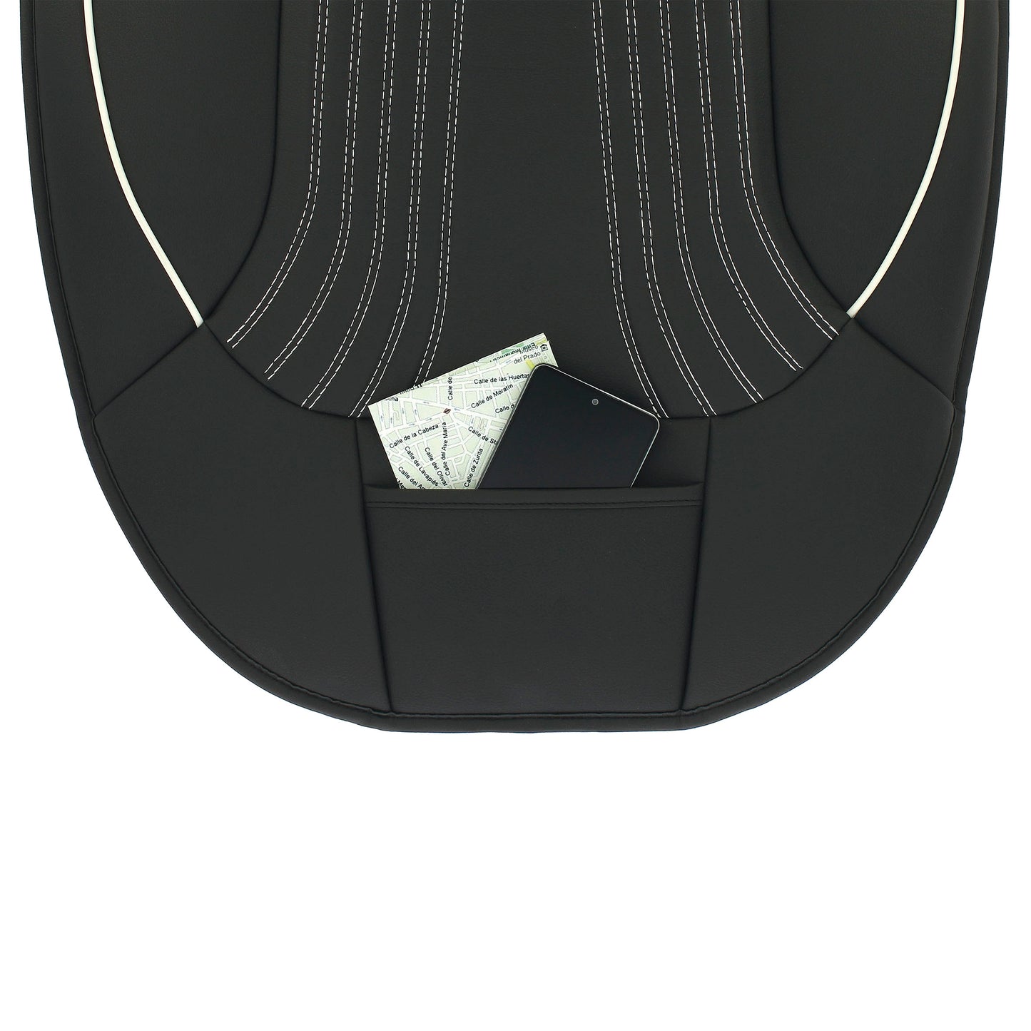 Esteira Banco AUTO " SWISS DRIVE" Preto / Branco 1 PC