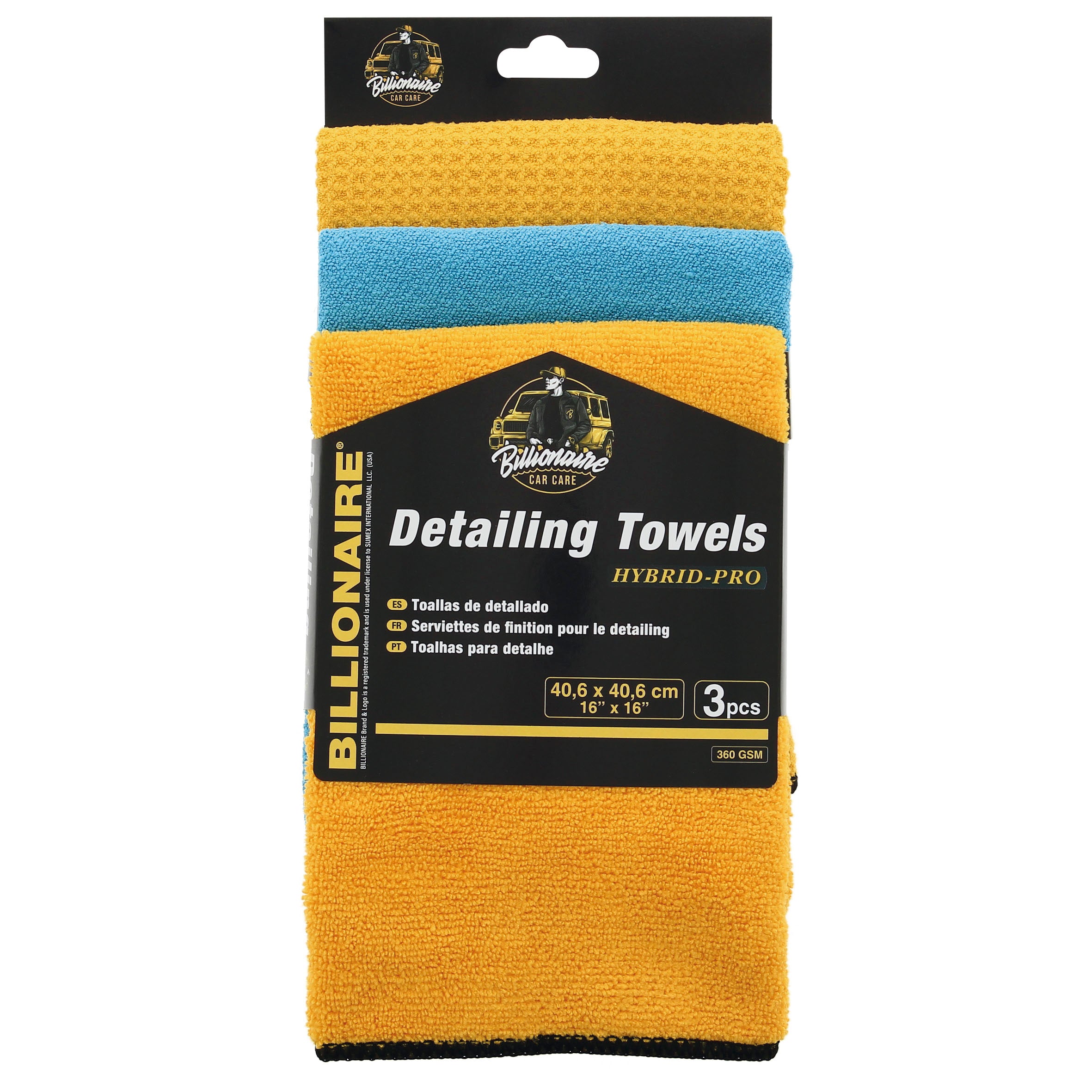 Pack Panos de Detalhe 40x40cm BILLIONAIRE 3 UND