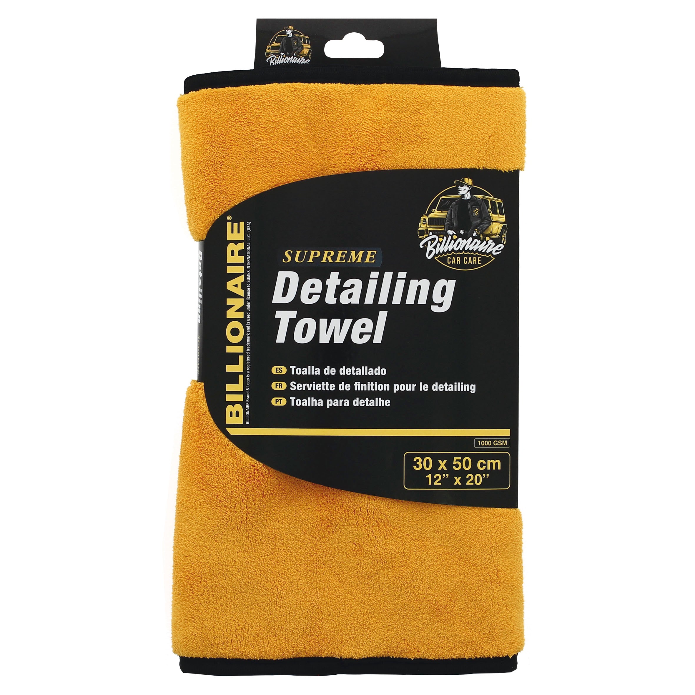 Pano para Detalhe 30x50cm 1 UND BILLIONAIRE