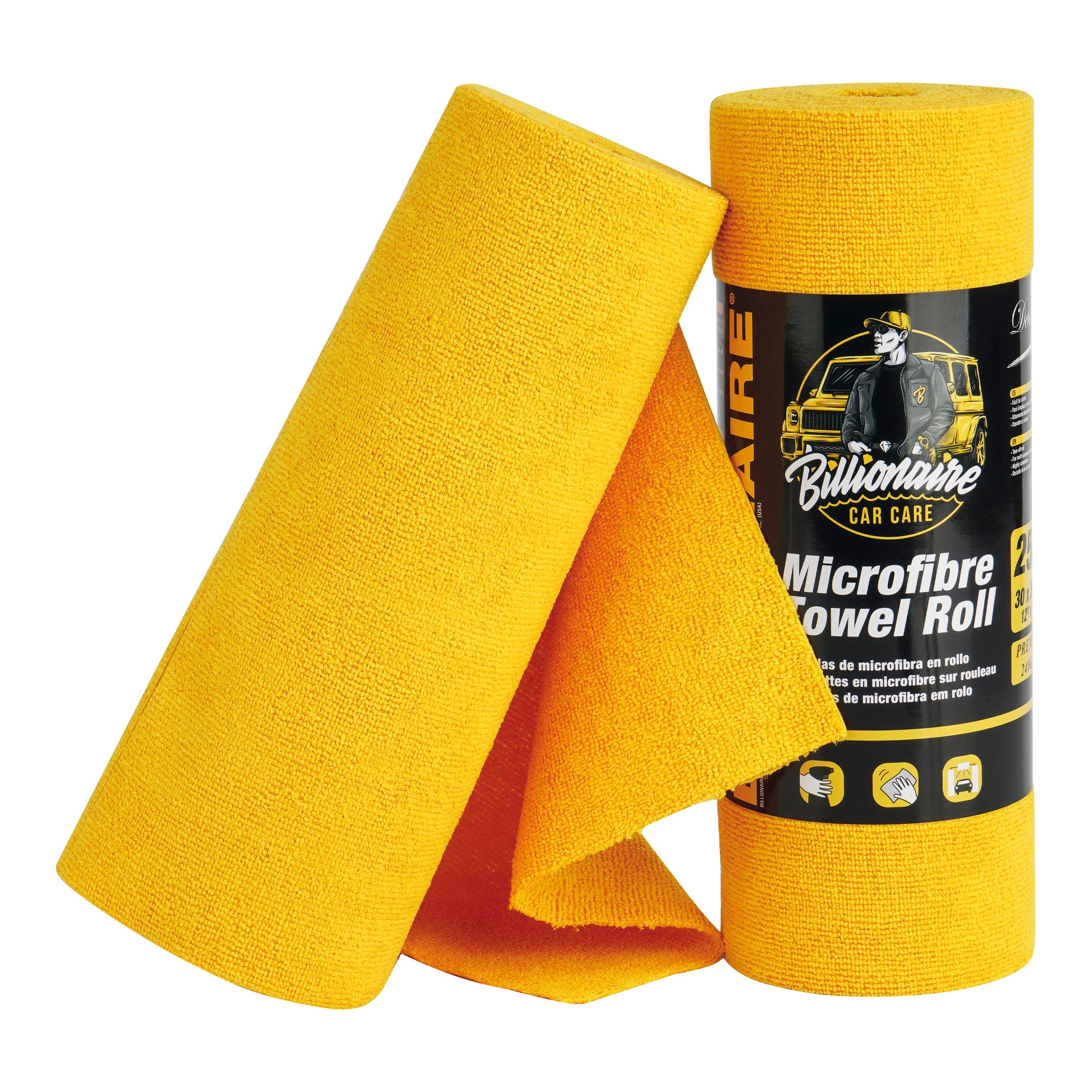 Toalha Secagem de Microfibra em Rolo BILLIONAIRE 25 UND