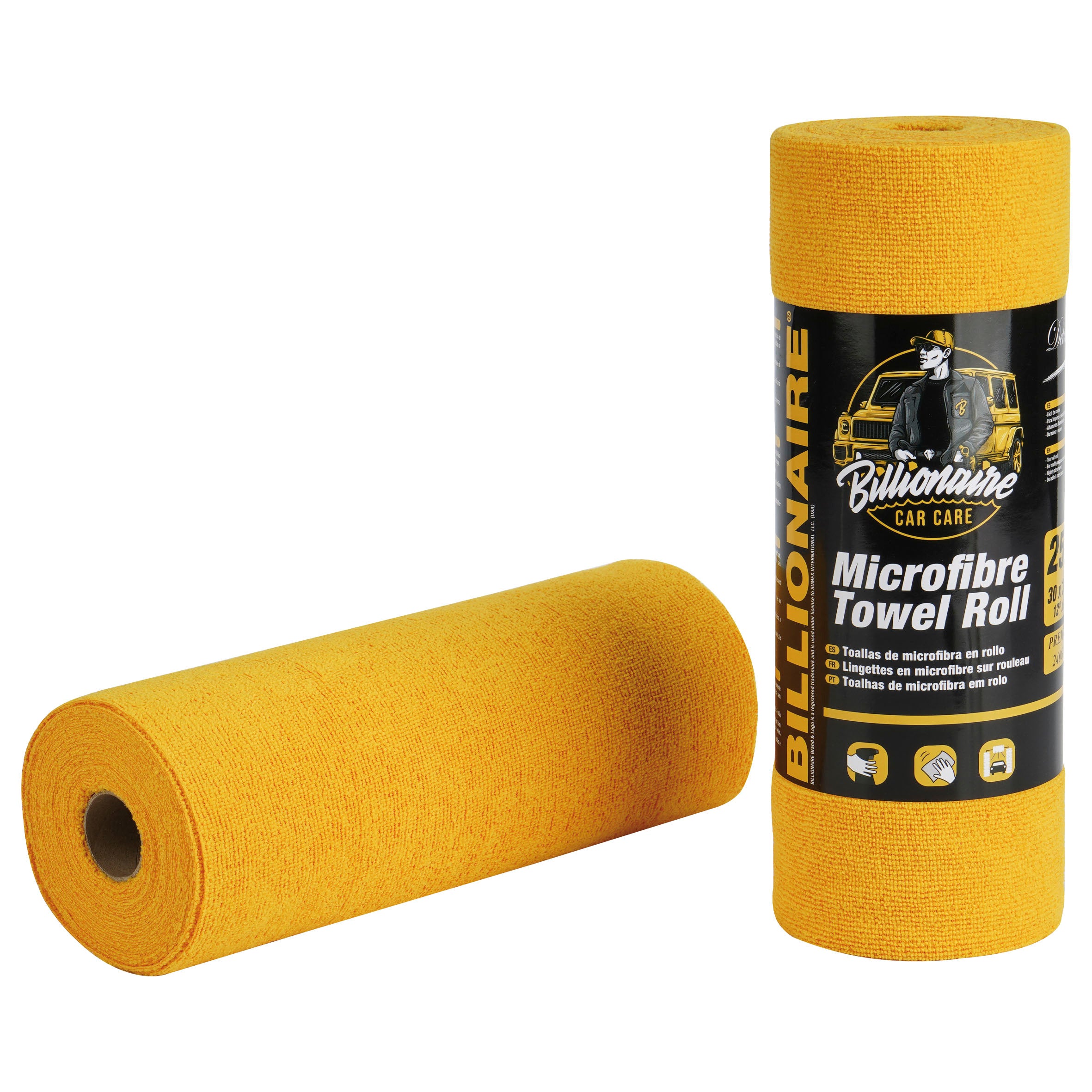 Toalha Secagem de Microfibra em Rolo BILLIONAIRE 25 UND