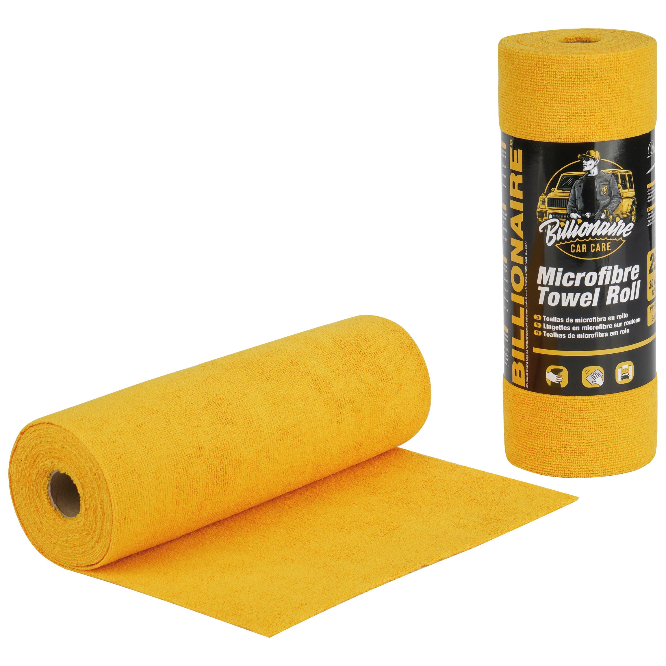 Toalha Secagem de Microfibra em Rolo BILLIONAIRE 25 UND