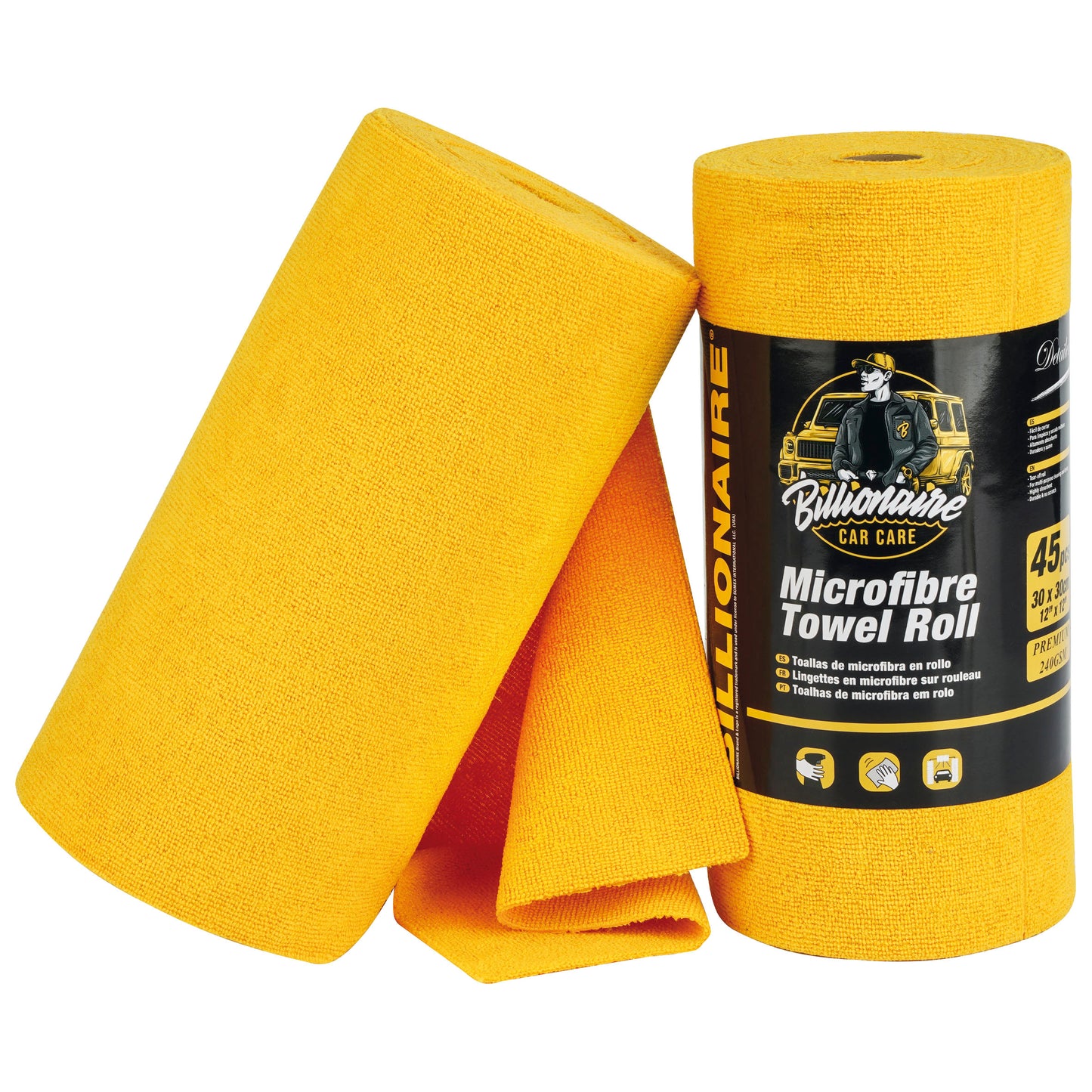 Toalha Secagem de Microfibra em Rolo BILLIONAIRE 45 UND