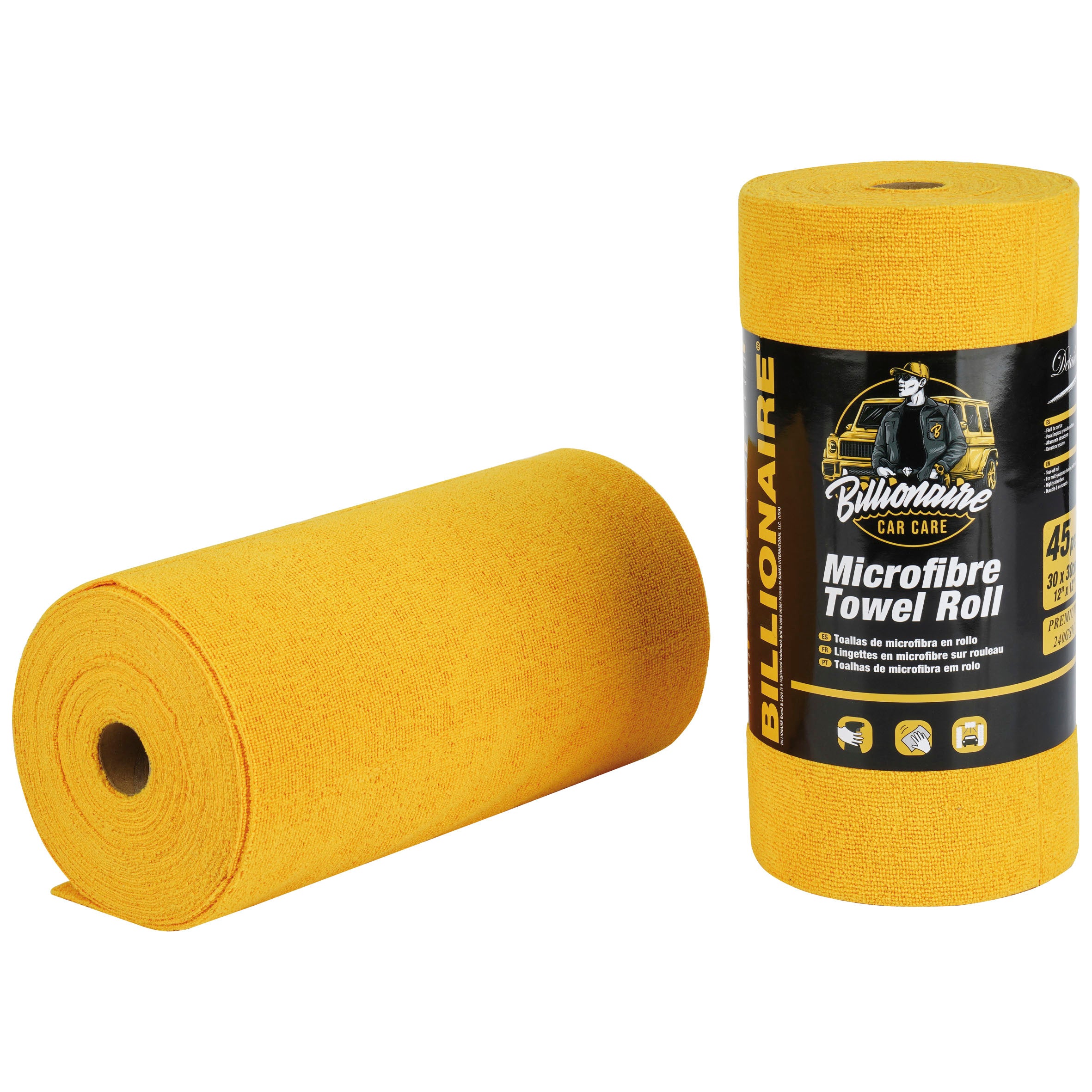 Toalha Secagem de Microfibra em Rolo BILLIONAIRE 45 UND