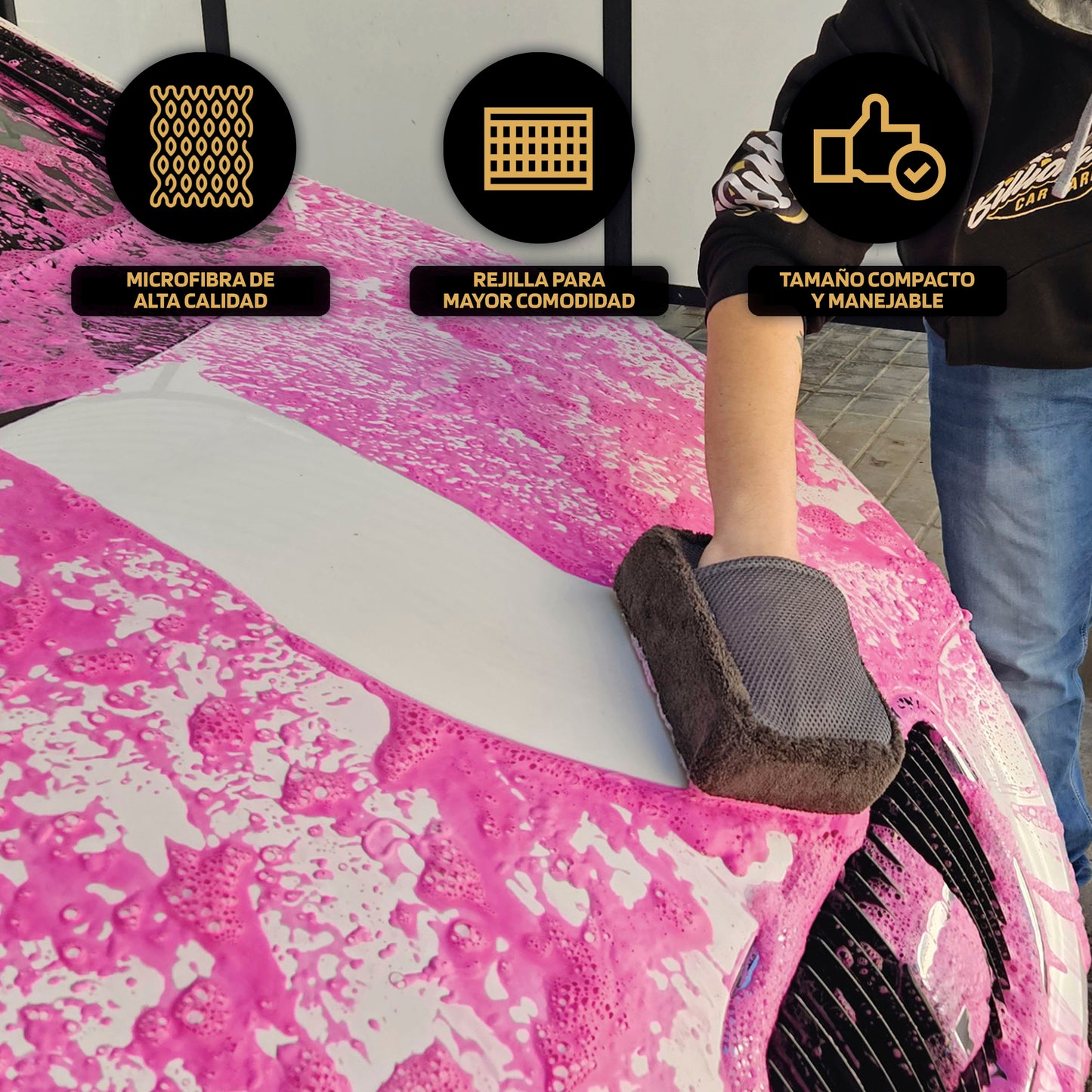 Esponja Lavagem Microfibra BILLIONAIRE 1 UND