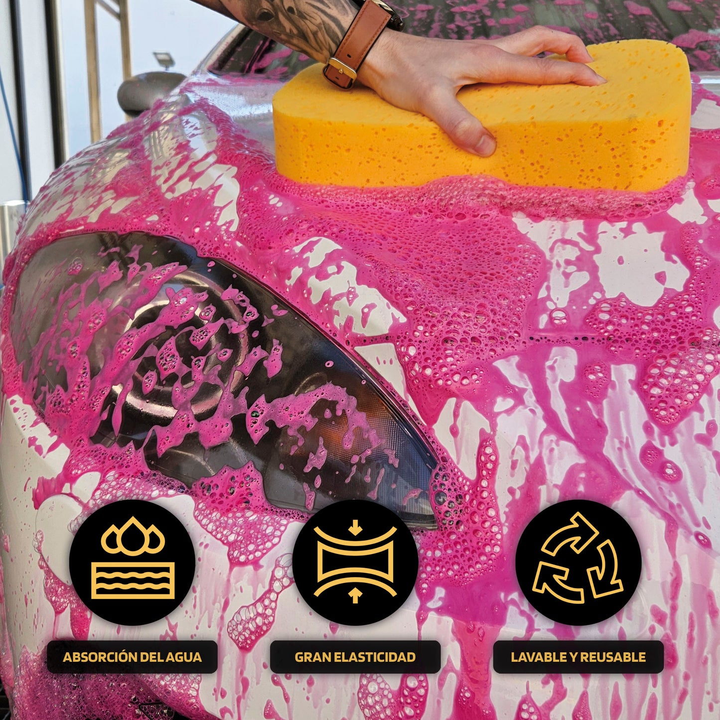 Esponja Lavagem BILLIONAIRE 1 Und