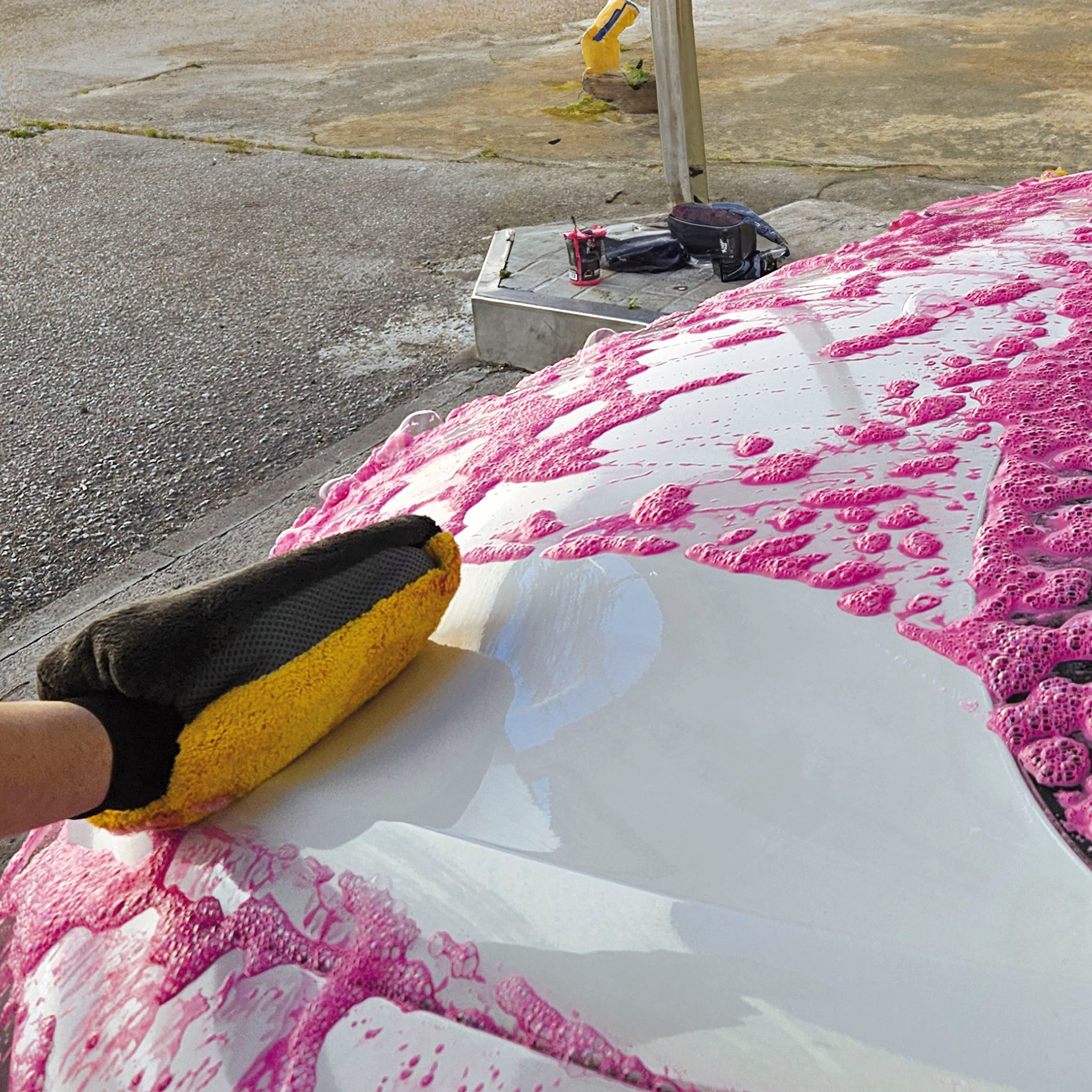 Luva Lavagem Microfibra BILLIONAIRE  1 UND