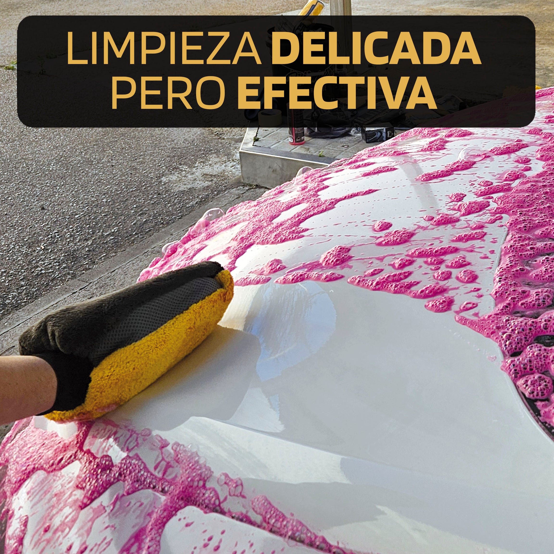 Luva Lavagem Microfibra BILLIONAIRE  1 UND