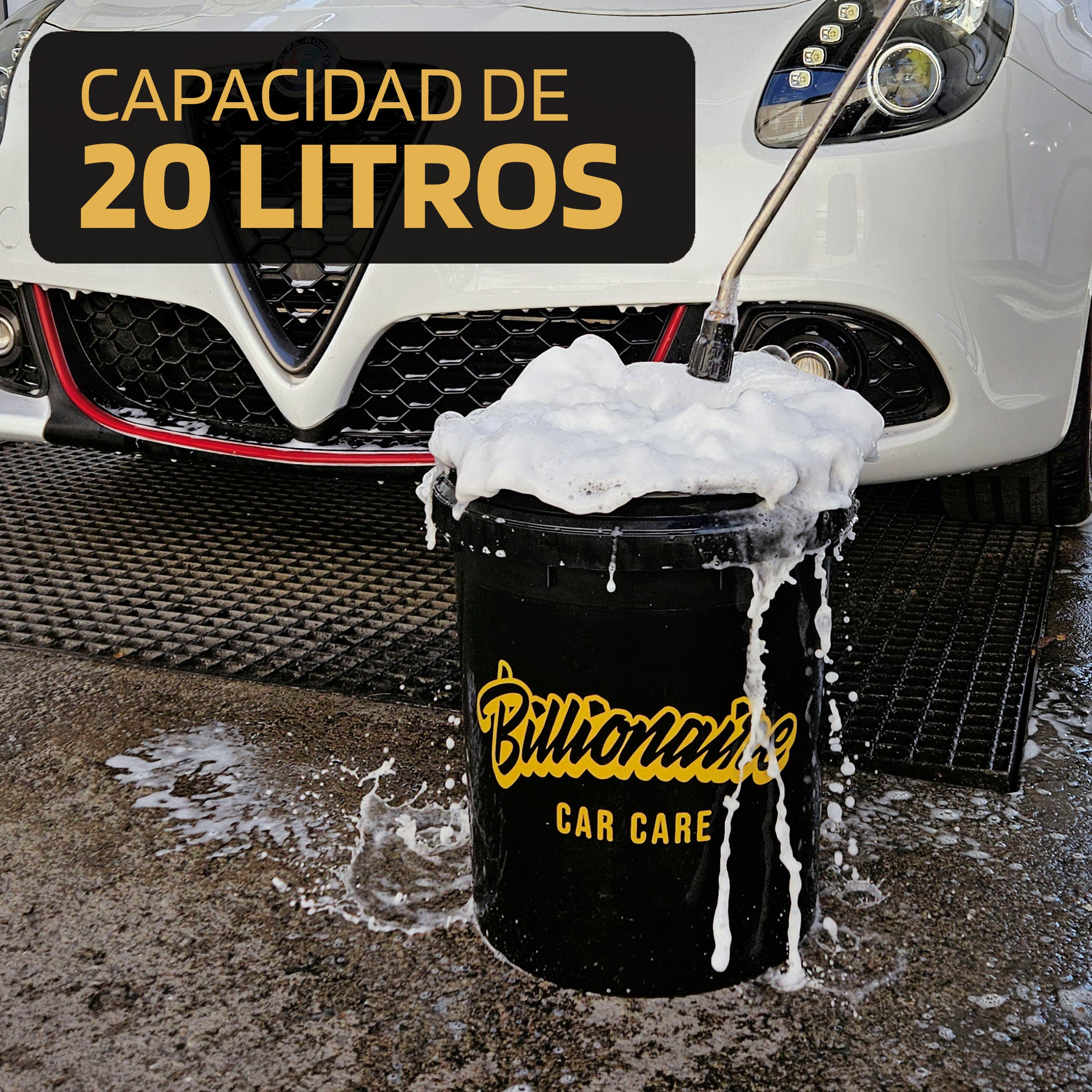 Balde de Lavagem BILLIONAIRE 20L