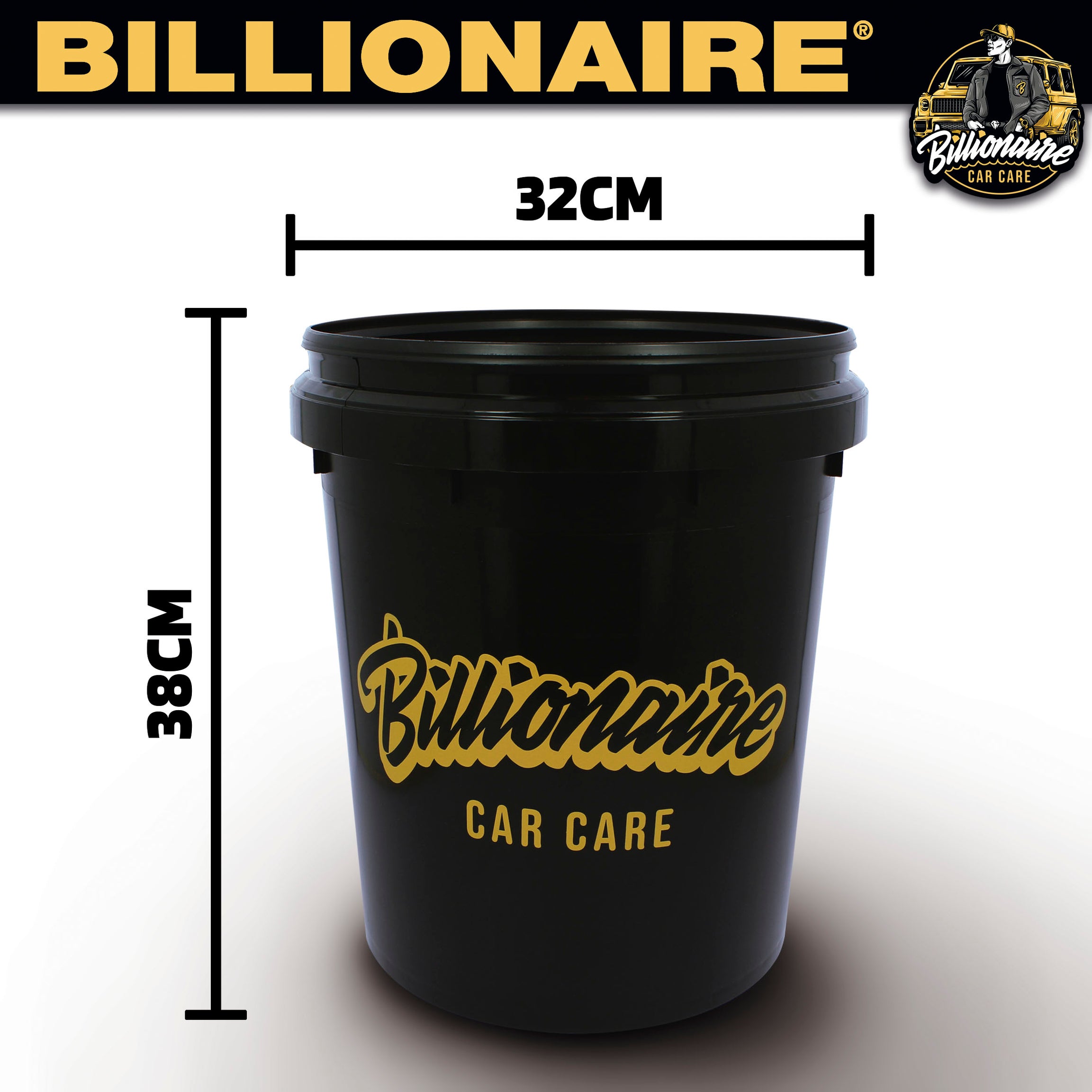 Balde de Lavagem BILLIONAIRE 20L