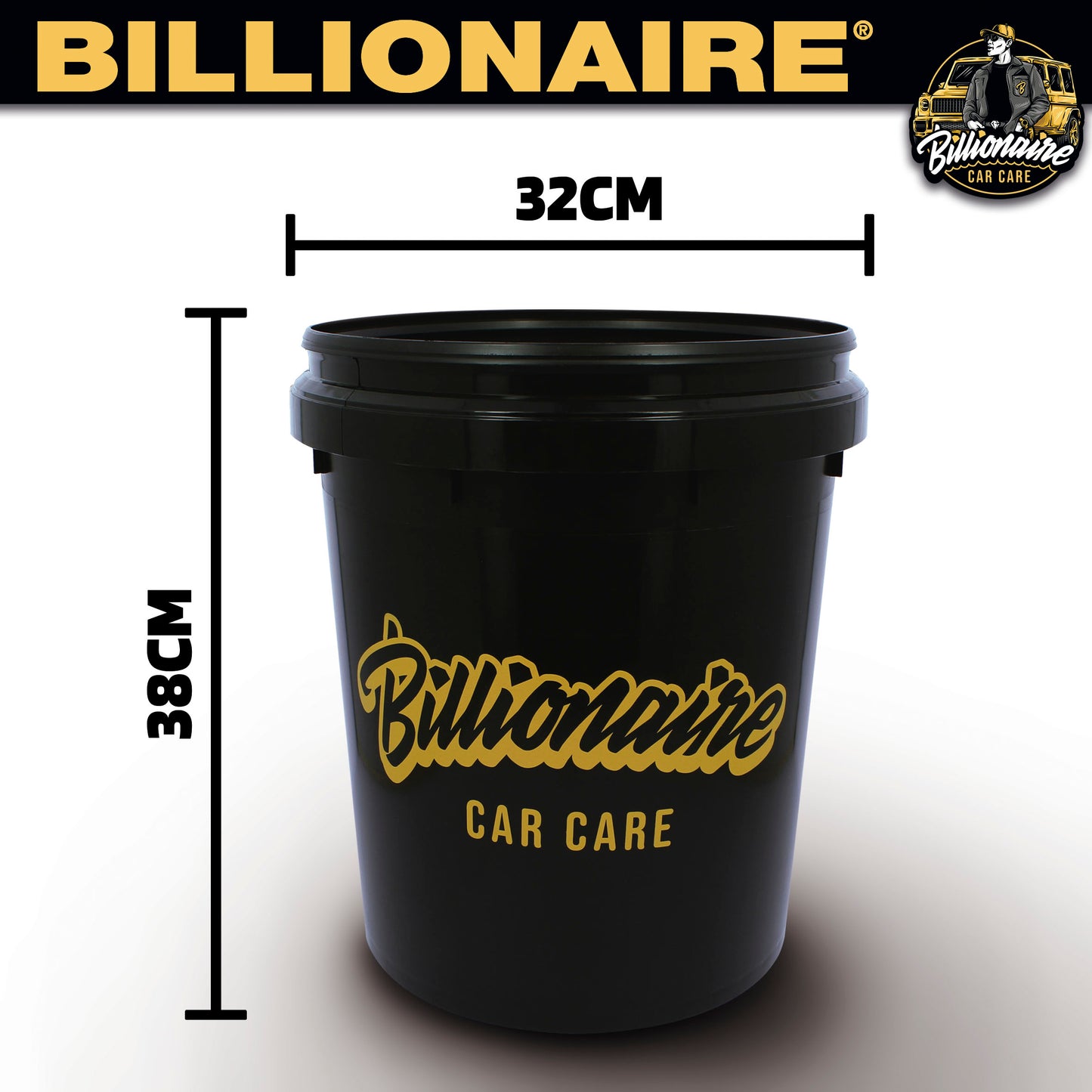 Balde de Lavagem BILLIONAIRE 20L