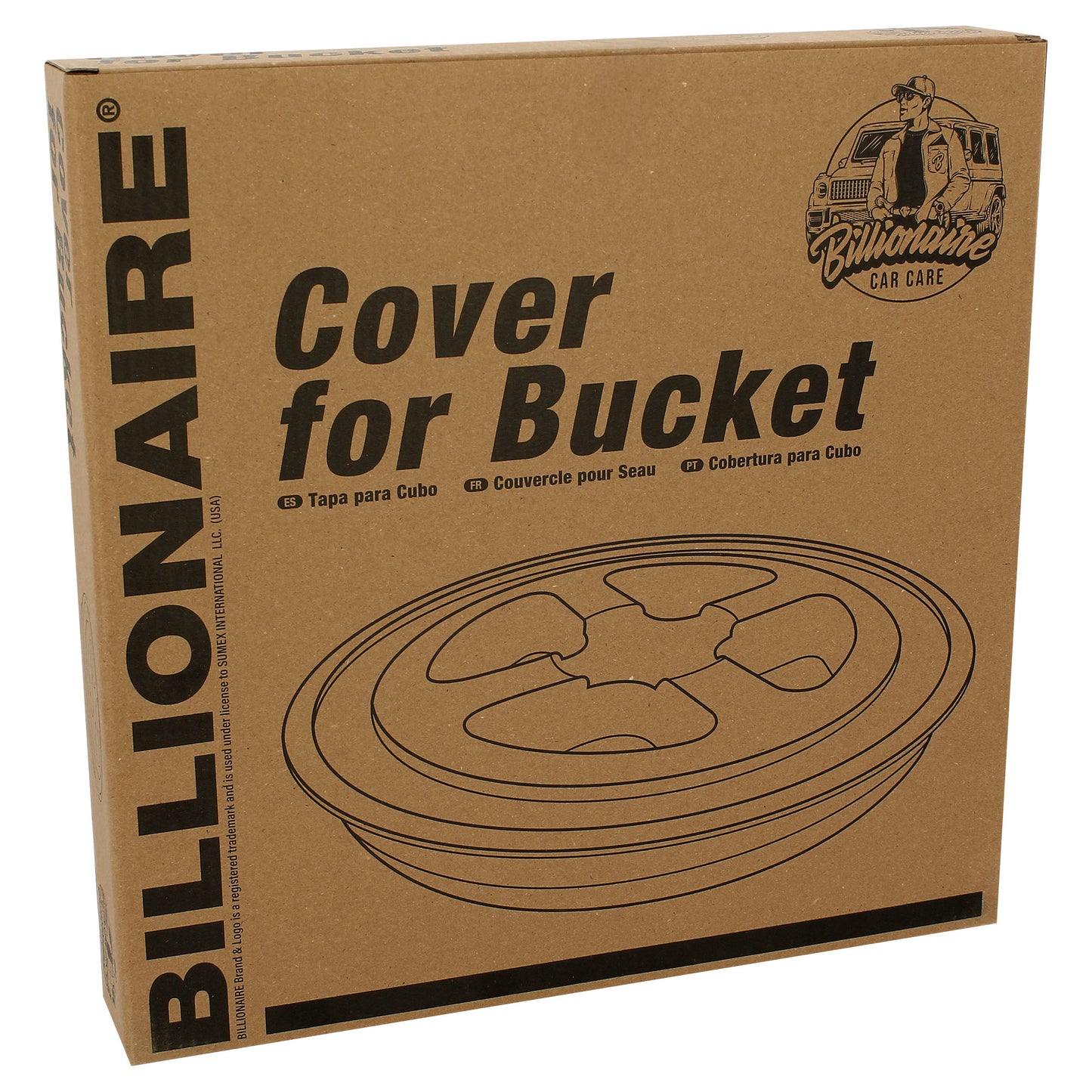 Tampa P/ Balde Lavagem BILLIONAIRE