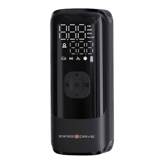 Compressor Ar de Pneus Bateria Lithium, SWISS DRIVE 14,80 Wh