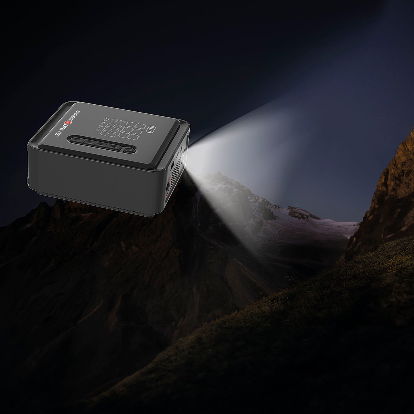 Compressor Ar Pneus Bateria Lithium SWISS DRIVE 28,86 Wh