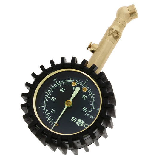 Manómetro Pressão Ar Pneus SWISS DRIVE 0-4BAR / 0-60PSI