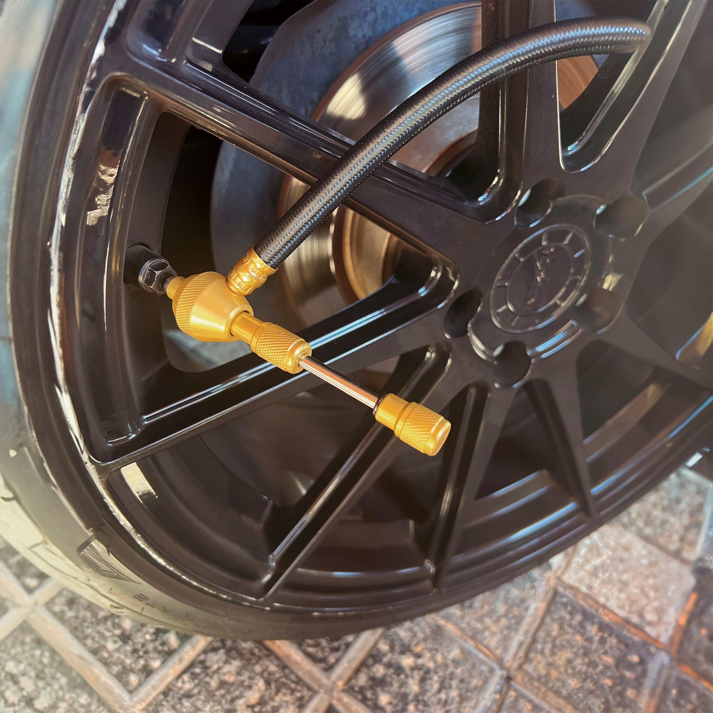 Manómetro Pressão Ar Pneus SWISS DRIVE 0-5BAR / 0-75PSI