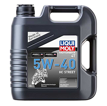 LIQUI MOLY Motorbike 4T 5W-40 HC Street 4L