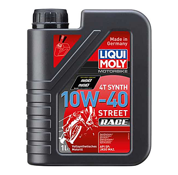 LIQUI MOLY Motorbike 4T Synth 10W-40 Street Race 1L