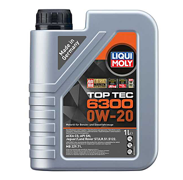 LIQUI MOLY Top Tec 6300 0W-20 1L