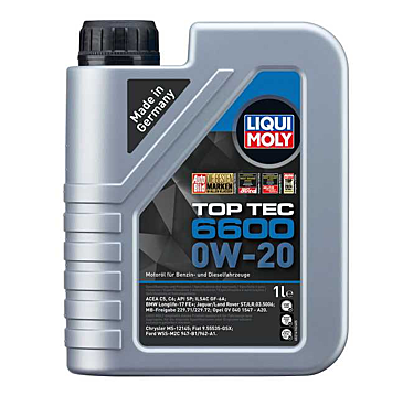LIQUI MOLY Top Tec 6600 0W-20 1L