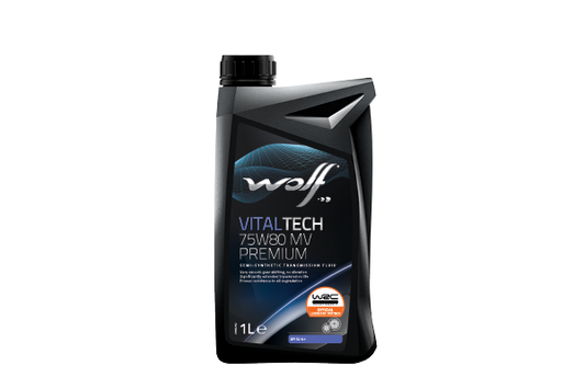 Oleo Caixa Velocidades WOLF VITALTECH 75W-80 MV PREMIUM 1L