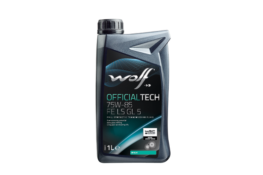 Oleo Caixa Velocidades WOLF OFFICIALTECH 75W-85 FE LS GL 5  1L