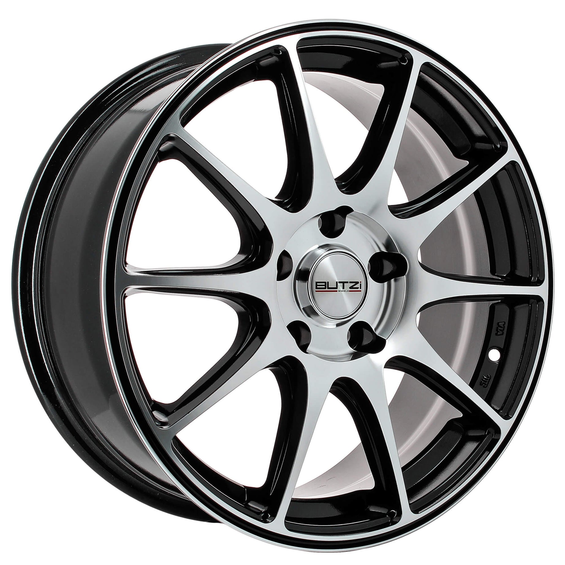 Jante BUTZI ACRAB 17" 5x 112 Black/ Full Polish