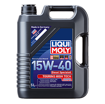 Oleo Motor Auto LIQUI MOLY Touring High Tech SHPD-Motoroil 15W-40 5 L