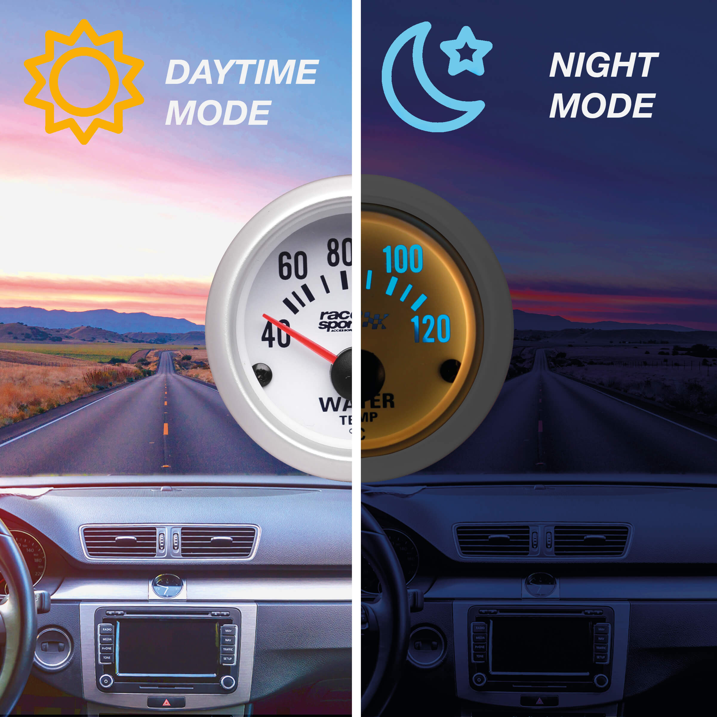 TERMÓMETRO Temperatura ÁGUA Analógico RACE SPORT