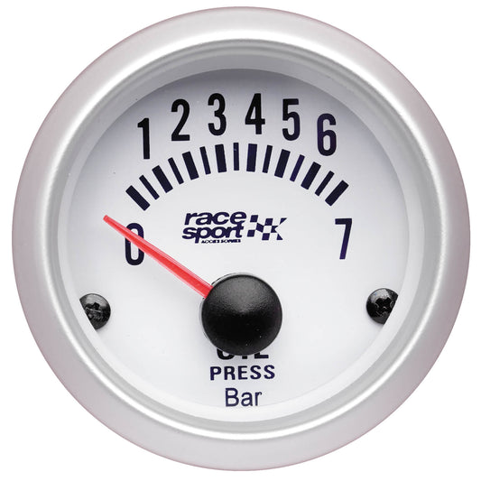 MANÓMETRO PRESSÃO ÓLEO Analógico RACE SPORT